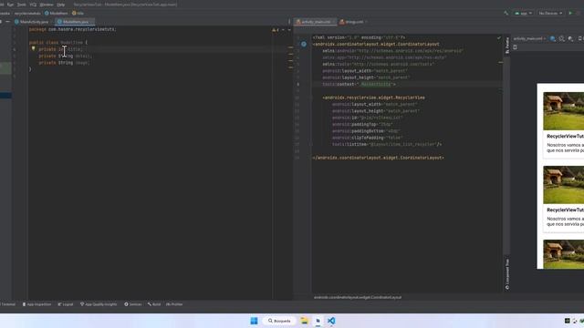 Android Studio (3/25) RecyclerView con Json смотреть онлайн