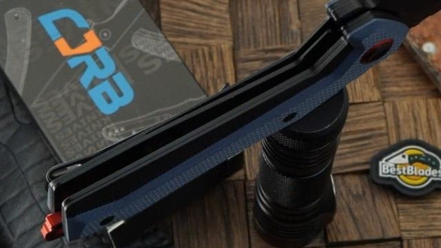 Складной нож CJRB Tigris J1919-BU смотреть онлайн