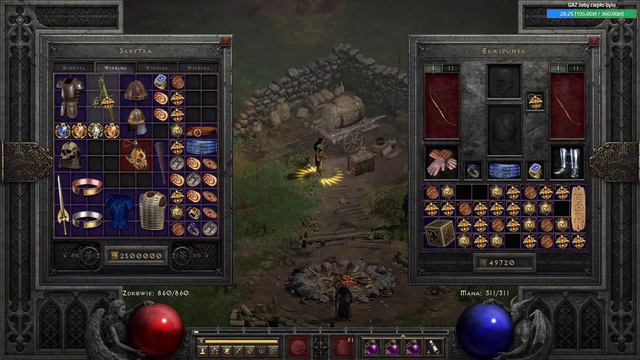 Diablo II: Resurrected 👿 SINGLE PLAYER #66 Holy Grall Caster amulet craft смотреть онлайн