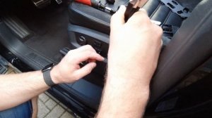 Туарег 2014 Touareg II NF как снять кнопки и пластик настройки сидения