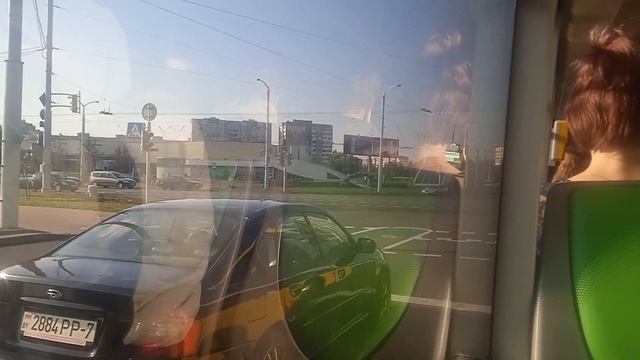 Минск, поездка на электробусе БКМ-Е321, рег.№ АС 5776-7, марш.103 (15.10.2022) смотреть онлайн