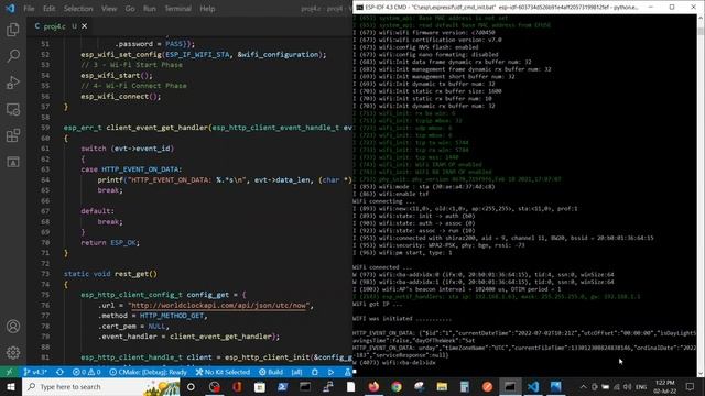 HTTP Client - FreeRTOS ESP IDF - GET request for ESP32 смотреть онлайн