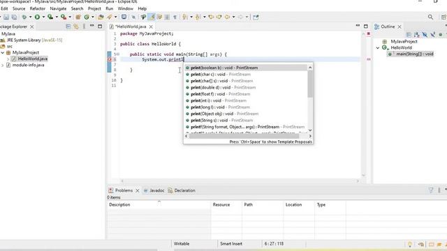 Hello World -The First Java Code смотреть онлайн