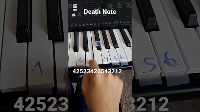 Death note #piano #deathnote #easy смотреть онлайн