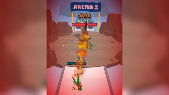 Dino Merge Run - Level Up Dinosaur Max Level Gameplay (Dino Evolution Run)
