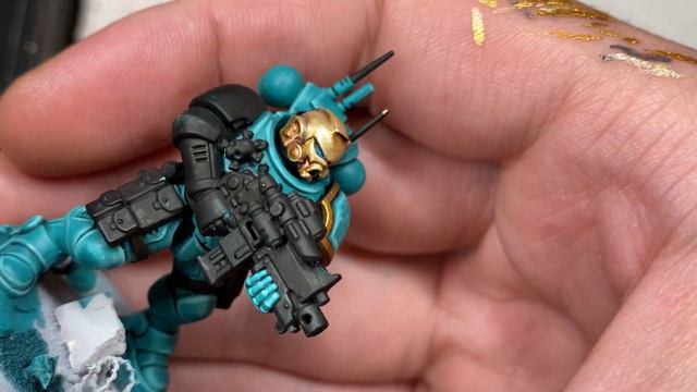 How to Paint ATLANTIAN SPEARS SPACE MARINES my way (FREEHAND) смотреть онлайн