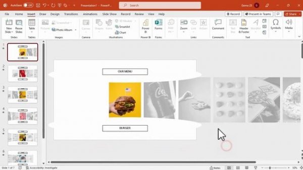 How to Create Carousel Effect Animation in PowerPoint using Morph Transition | Step-by-Step Tutoria
