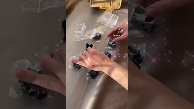 Аксессуары для волос. Таобао. Заколки-крабики смотреть онлайн