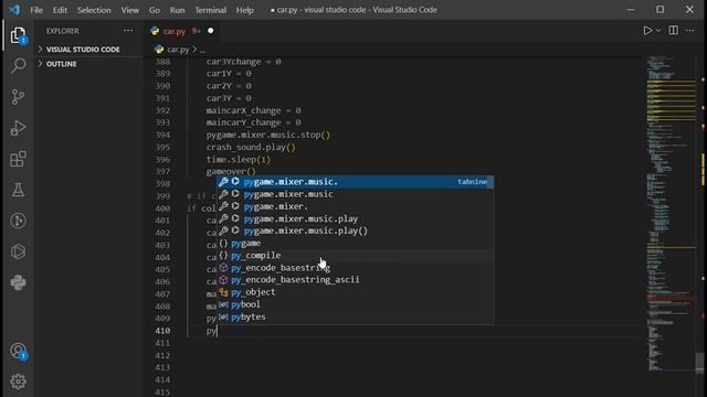 How To Create A Car Race Game By Python PYGAME From Scratch(full code) смотреть онлайн