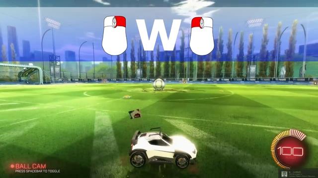 Как летать в Rocket League? (PC + Keyboard) смотреть онлайн