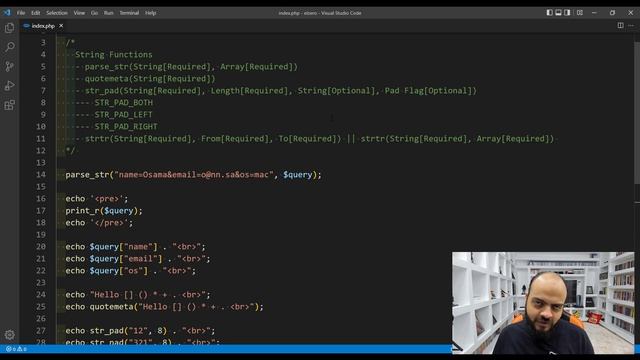 Learn PHP 8 In Arabic 2022 - #058 - String Functions - Part 5 - 4 Functions смотреть онлайн