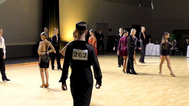 Юниоры-2 La (D) финал: ча-ча-ча, самба, румба, джайв - Kinezis Stars 2023 (Минск) бальные танцы смотреть онлайн