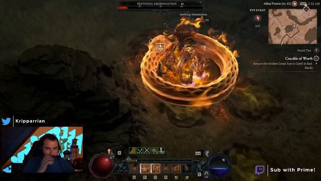 Diablo 4 ALL BOSSES / BOSS FIGHTS - Kripp Fire Sorc Build смотреть онлайн