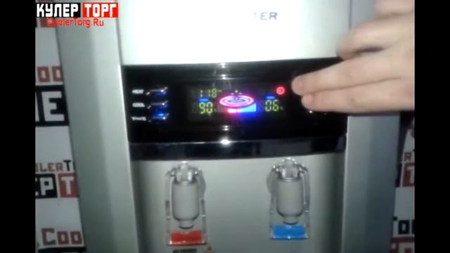 Кулер для воды Ecocenter YLR5-6VN80 с дисплеем. Обзор смотреть онлайн