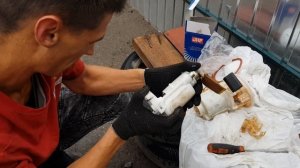 Замена фильтра и бензонасоса rio 2