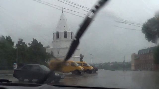 Проход по Сызраньскому водохранилищу, проезд по городу, вход на вокзал - Глобальная Волна смотреть онлайн