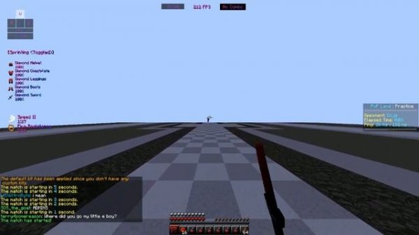 Minecraft PvP: IP: PVP.LAND/POTPVP SERVER