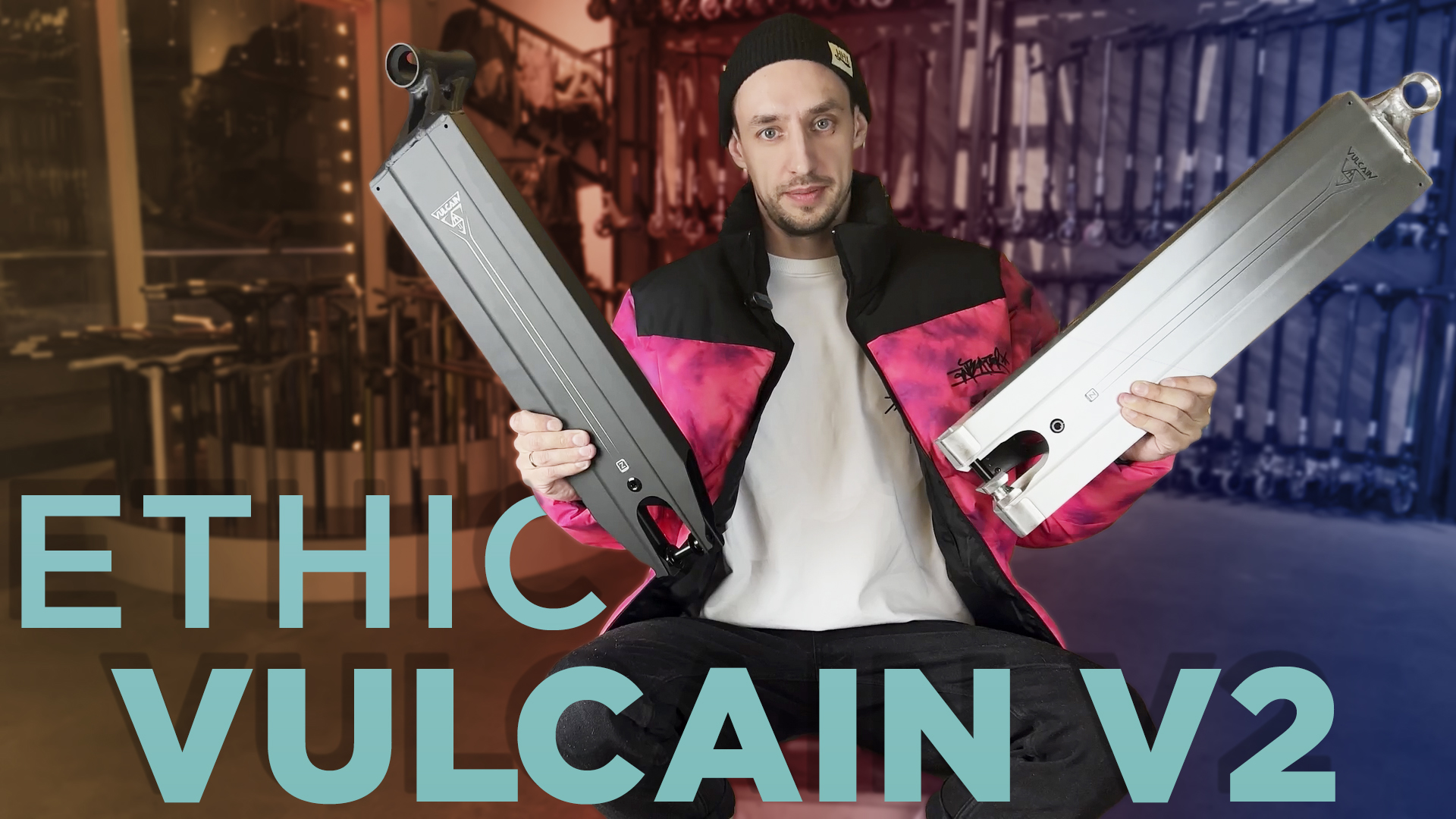 ETHIC VULCAIN V2 ? КАК ПОСТАВИТЬ КОЛЕСО смотреть онлайн