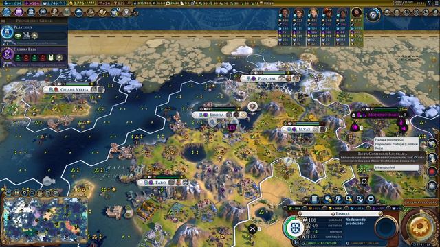 Civilization 6 – Portugal Naval + Mods #11 – Gameplay Português Brasil [PT-BR] смотреть онлайн