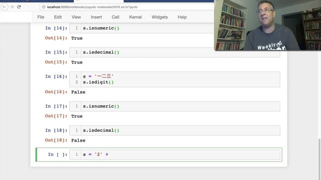Python standard library: The str.is* methods смотреть онлайн