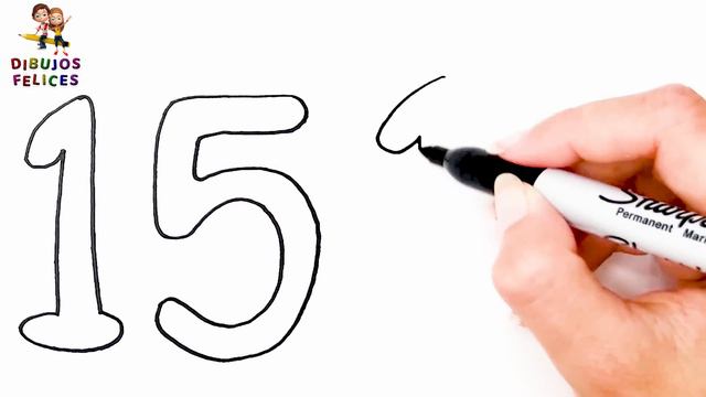 Dibuja y Colorea Los Números Del 1 Al 20 En Español 1️⃣ -2️⃣0️⃣ 🎨🌈 Dibujos Para Niños смотреть онлайн