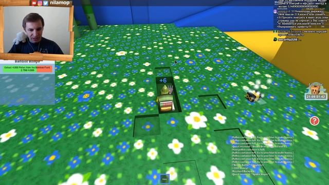 ПЧЕЛИНАЯ ФЕРМА В РОБЛОКС - ROBLOX BEE SWARM SIMULATOR смотреть онлайн