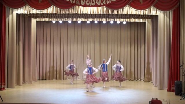 Хореографический номер "Казачки" смотреть онлайн