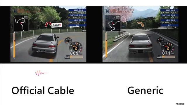 PS2 Official Component Cable Vs Generic Component Cable (Test in 4 games) смотреть онлайн