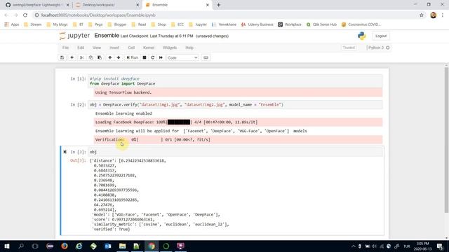Deep Learning Ensemble Method for Face Recognition in Python смотреть онлайн