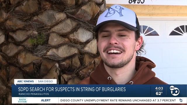 'Just scary stuff.' Neighbors react to string of burglaries in San Diego смотреть онлайн