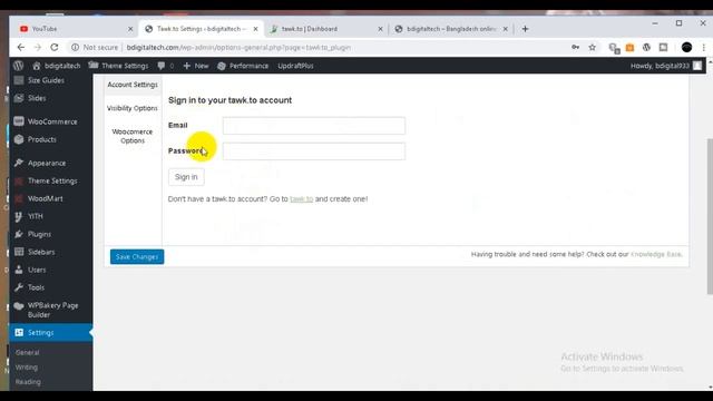 How to Add Free Live Chat to a Wordpress Website bangla tutorial смотреть онлайн