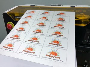 Печать на анодированном алюминии экосольвентом DSD