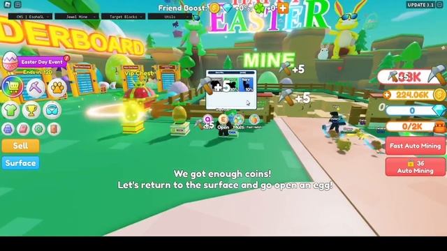 Cách Hack Clicker Mining Simulator Roblox Auto Farm , Auto Dig Egg | Black Undo смотреть онлайн
