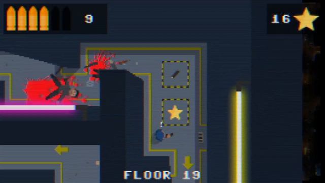 HOTLINE MIAMI STYLE TOP-DOWN ACTION! – Protektor (Game Jam Game)