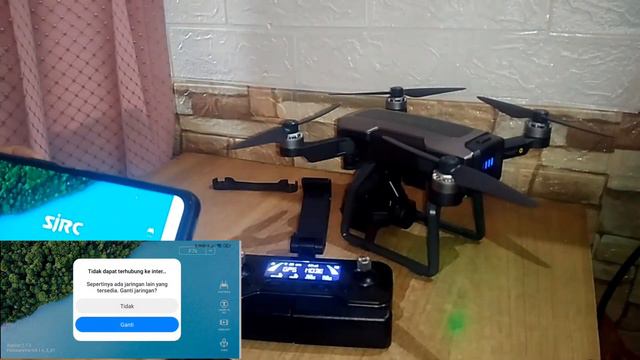 Drone Aerial SJRC F7S updated app dan firmware agar sinkron no fly away смотреть онлайн