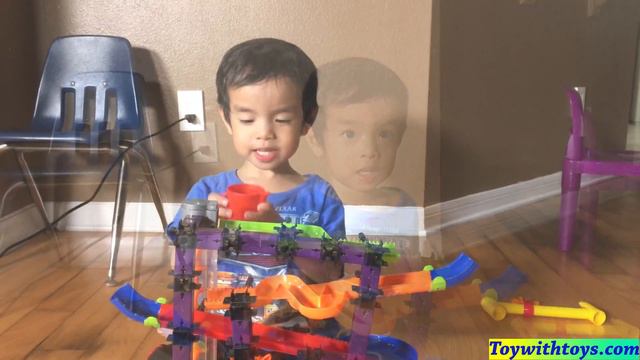 Plippi Toys Marble Race Toy Unboxing Marble Mania Dual Speedway Kinder Playtime смотреть онлайн