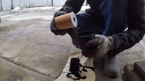 Замена масла дизель  Peugeot Partner Tepee своими руками.