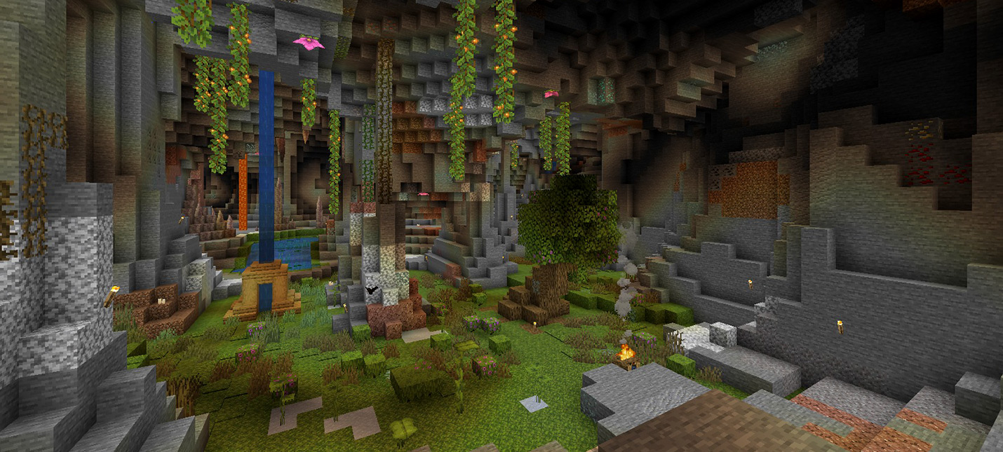 Делаю пещеру растений (я это давно залил на ютуб) minecraft смотреть онлайн