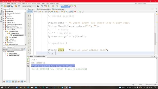 Java Practice Set-3 | Java Programming for beginners | String Practice Set смотреть онлайн