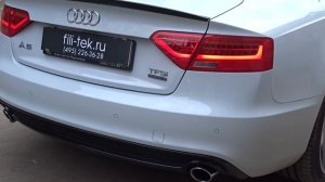 Тюнинг выхлопной системы Audi A5 sportback 2.0L