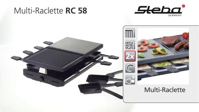 Gril raclette kombi Steba RC 58 смотреть онлайн