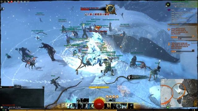 Guild Wars 2: The Frozen Maw WORLD BOSS!!! смотреть онлайн