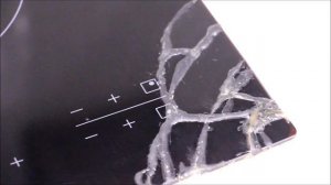 Как отремонтировать разбитую варочную поверхность.