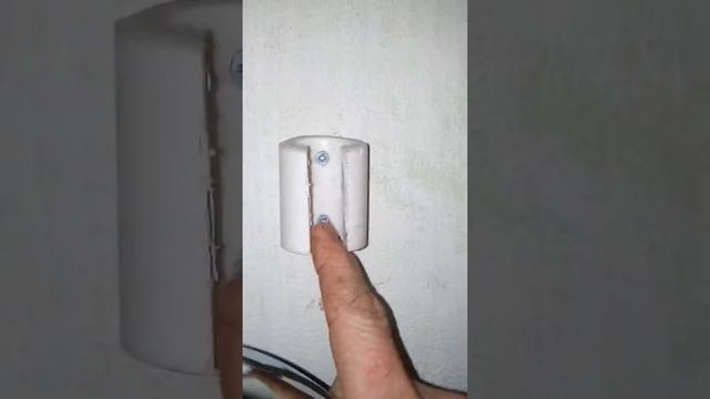 Держатель для душа из отрезка пластиковой трубы смотреть онлайн