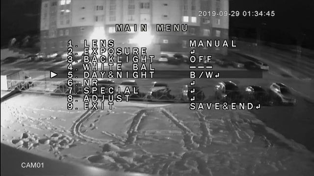 2Mp AHD IMX307 светосильный объектив F0.95 4mm