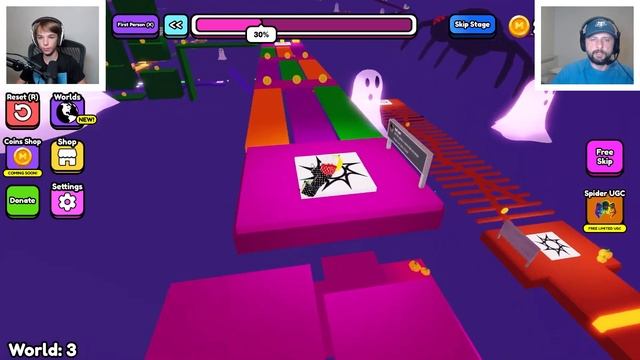 Obby But You're A Ragdoll in Roblox смотреть онлайн