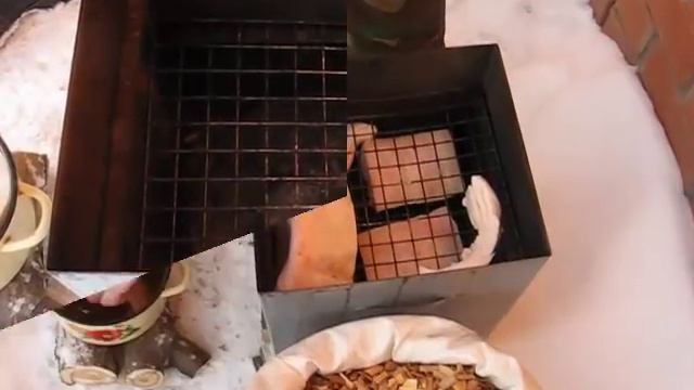 Копчение сала в домашних условиях в бытовой коптильне (видео) смотреть онлайн
