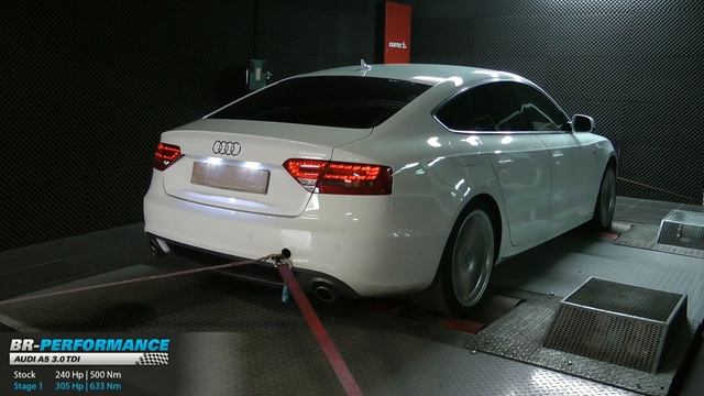 Reprogrammation Audi A5 3.0 TDI 240hp par BR-Performance смотреть онлайн