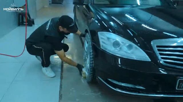 Двухфазная мойка кузова в Мойвилль Mercedes Benz S class. Мойвилль - город чистых машин! смотреть онлайн