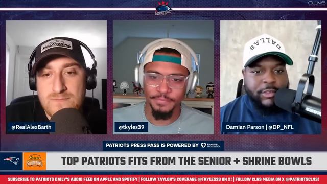 LIVE Patriots Daily: Talking 3rd Overall Pick & College All-Star Games w/ Alex Barth & Damian Parso смотреть онлайн